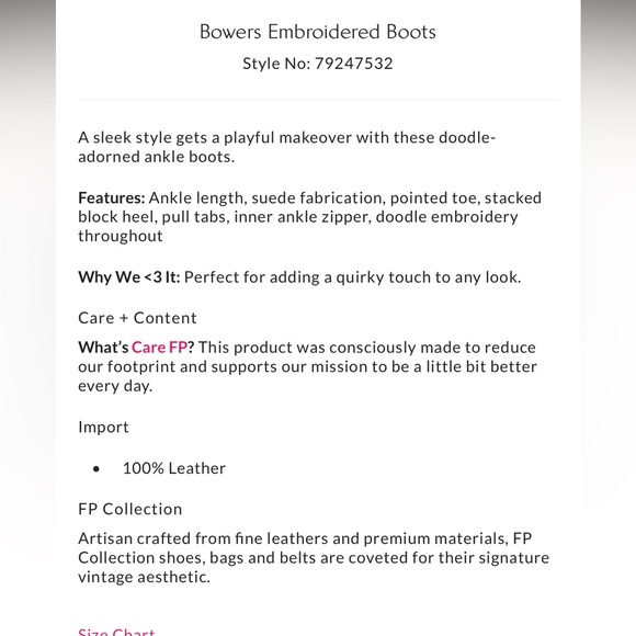 Free People Bowers Embroidered Ankle Boots in Black Celestial Suede - Picture 3 of 7